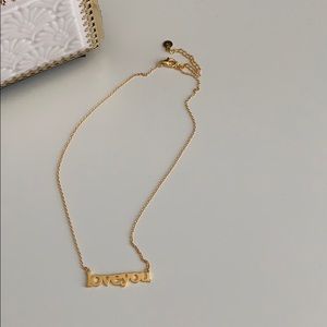sixty stax love you necklace